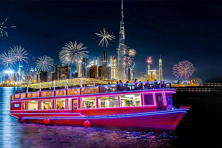 new year party dubai creek