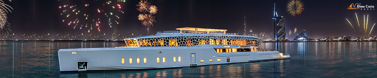 Mega Yacht New Year celebration