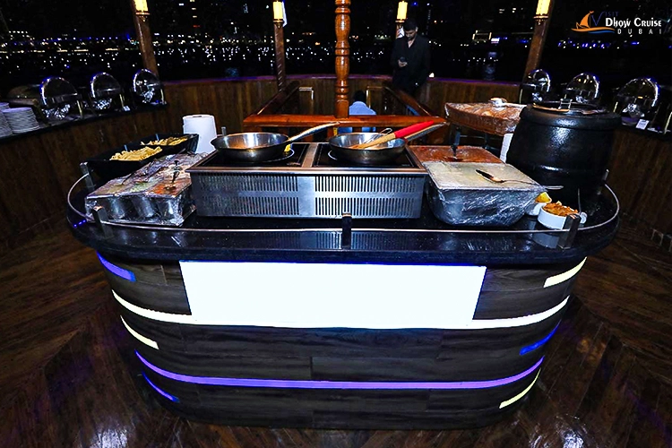 premium dinner with firework shows