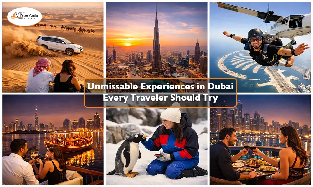 Unmissable Experiences in Dubai Every Traveler Should Try