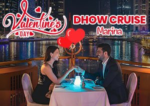 Valentine Day at Dhow Cruise Marina