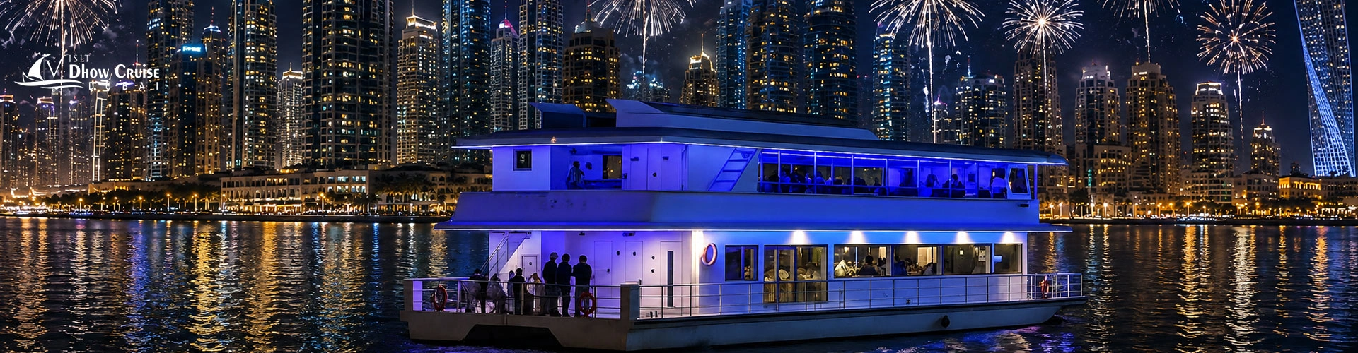 New Year Modern Catamaran Cruise Dubai