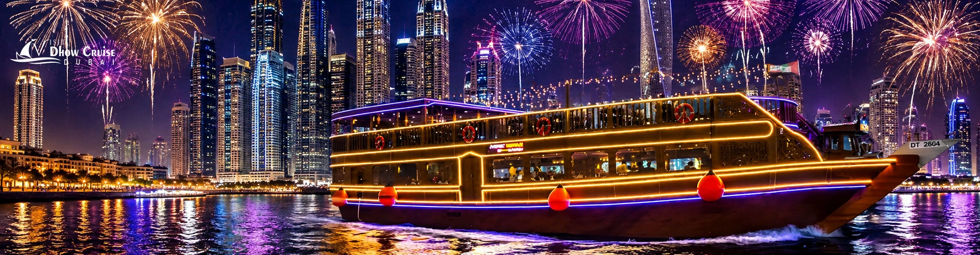 New Year Premium Dinner Cruise Dubai Marina