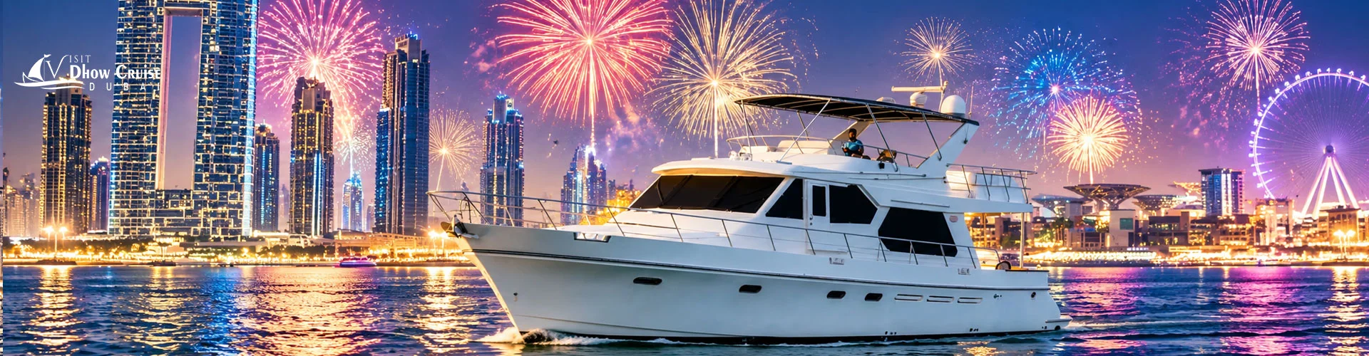 65 Ft Yacht Rental in Dubai for New Year